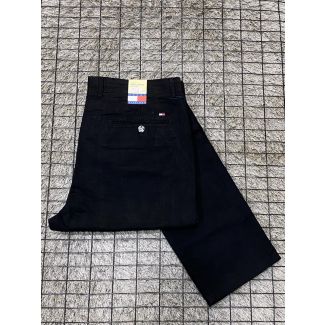TH Black Chinos Trousers