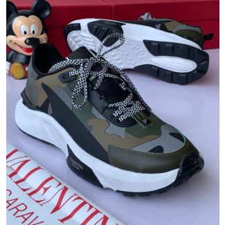 Army Color Valentino Sneakers