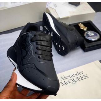 Premium Super Luxury Alexander MCQueen Black Sneakers