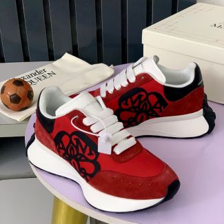 Red Alexander MCQueen Sneakers