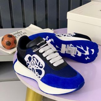 Blue Luxury Alexander McQueen Sneakers 2