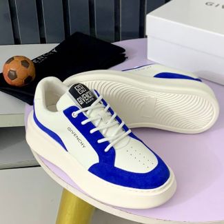 Givenchy Luxury White Blue Sneakers