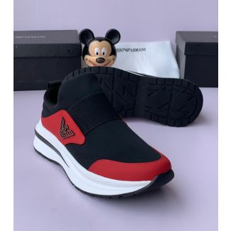 Emporium Armani Red Sneakers