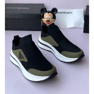 Emporium Armani Green Sneakers