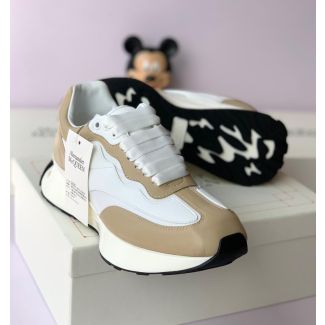 Alexander MCQueen Luxury White Brown