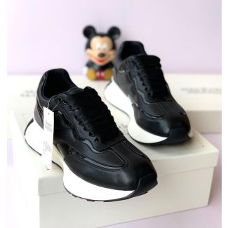 Alexander Luxury Premium Black Sneakers