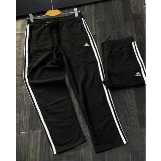 ADDIDAS BLACK JOGGERS