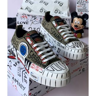 D&G Luxury Multi Colored Shoe