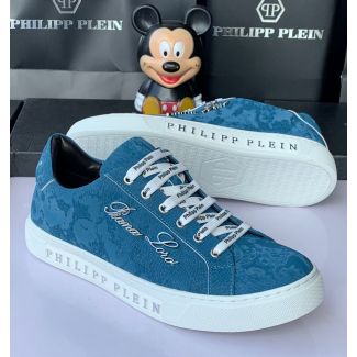 Philip Plein Luxury Blue Sneakers 1