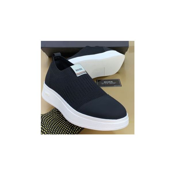 Boss Luxury  Black Sneakers